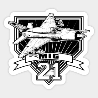 Mig 21 Sticker